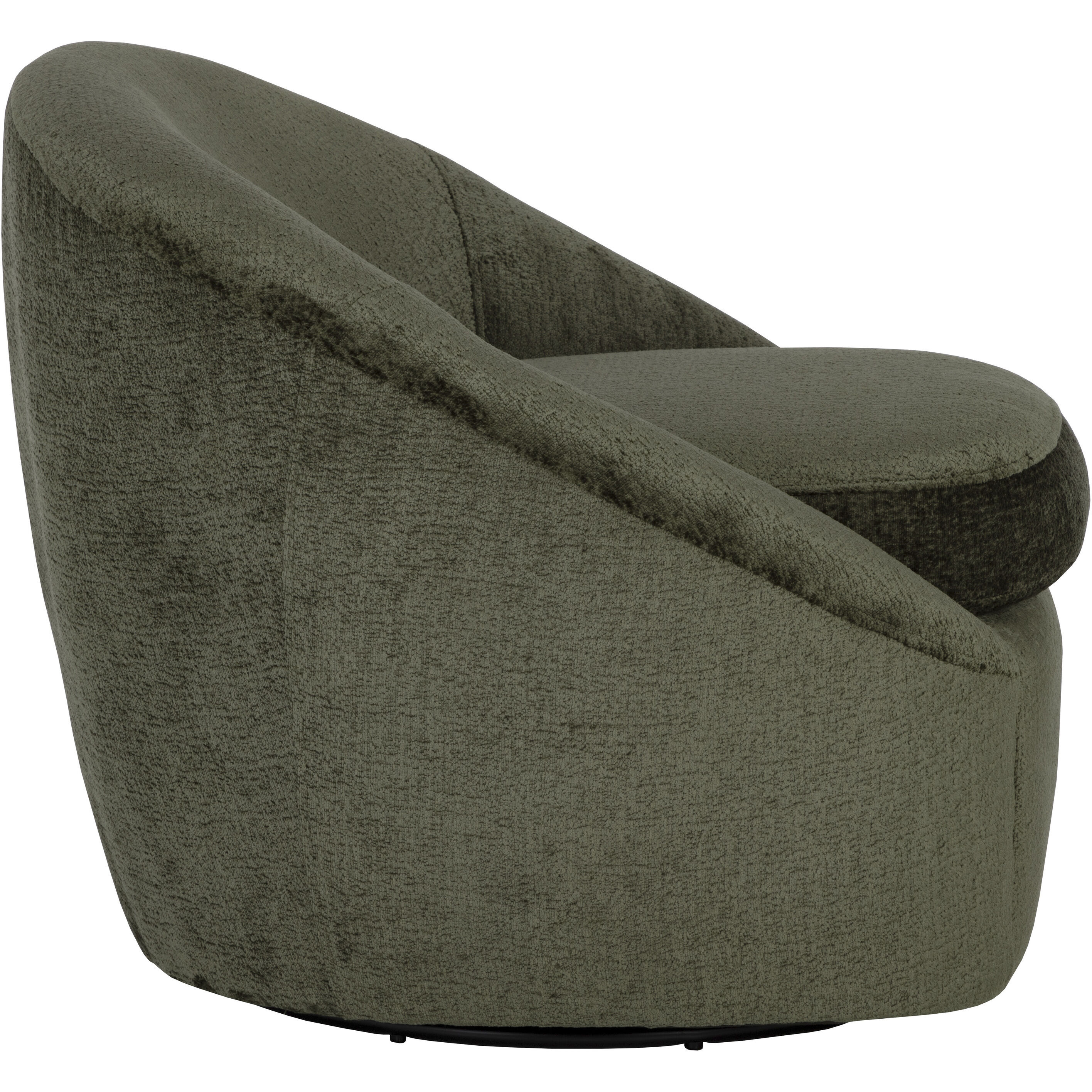 Bliss Bergen Olive Swivel Lounge Chair, Swivel